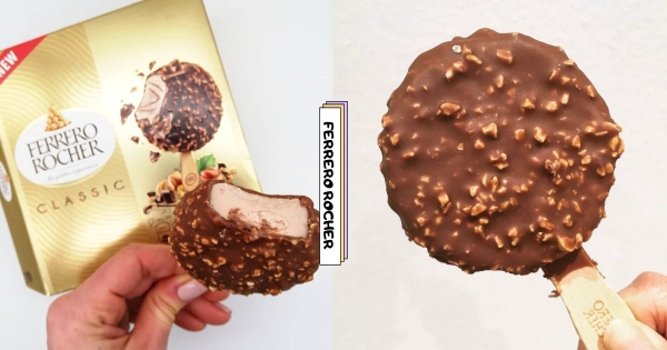 【海外】金莎變冰棒！　費列羅首度推出可愛「金莎迷你冰淇淋」　還原好吃脆皮還有3種口味！