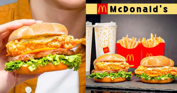 【全台】那款漢堡回來了！　麥當勞「炸蝦安格斯牛肉堡」限時回歸　「大尾白蝦＋四盎司肉排」雙倍享受超滿足！