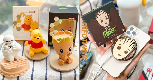 【全台】聖誕禮物送這款！　infoThink「維尼拍拍燈」暖心又療癒　呆萌帥氣「格魯特磁吸充電盤」質感欠收！