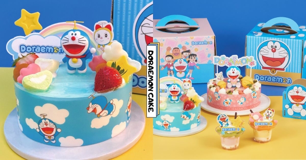 【全台】哆啦A夢變蛋糕！　85℃推超可愛「哆啦A夢造型蛋糕」　外盒「DIY成撲滿」實用又療癒