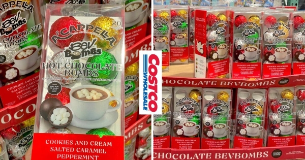 【全台】聖誕派對必備！　好市多推「棉花糖可可球」好繽紛　4種口味巧克力+Q彈棉花糖超療癒