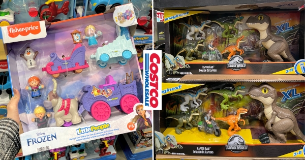 【全台】快來選聖誕禮物！　好市多推可愛「侏儸紀世界迅猛龍小隊」玩具　冰雪奇緣化身人偶玩具車組更激萌