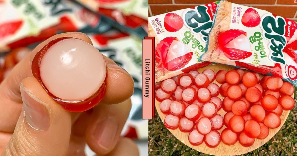 【海外】水果變軟糖！　好麗友超擬真「荔枝軟糖」登場　完美還原「Juicy口感」趣味十足