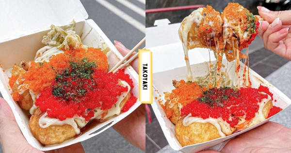 【高雄】超浮誇章魚燒！　人氣「魚卵起司章魚燒」超欠吃　酥脆外皮+隱藏口味不能錯過