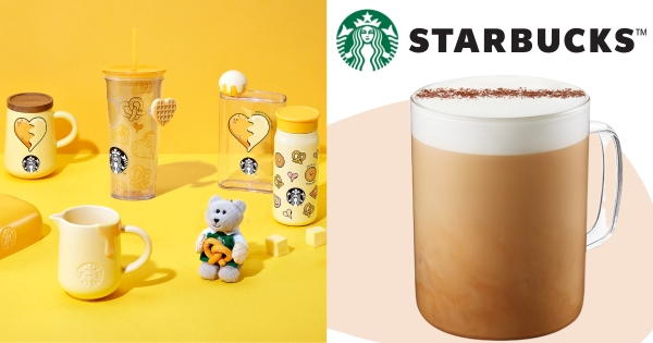 【全台】榛果風味迎新年！　星巴克「榛果風味杏仁奶那堤、福吉茶那堤」優雅回歸　療癒實用情人節杯款、提袋搶先登場