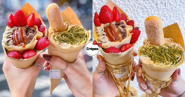 【台北】料也太厚實！　超療癒「炸餡日式可麗餅」登場　抹茶提拉米蘇、焙香焦糖脆脆布蕾好吃又好拍