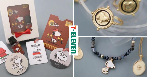 【全台】把史努比戴身上！　7-11「Lotin x SNOOPY聯名精品集點送」　超可愛「戒指、耳環、手鍊」療癒登場