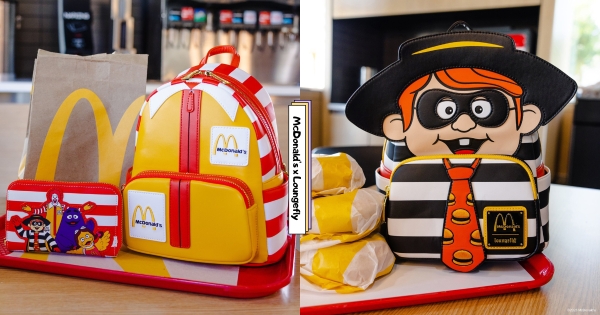 【海外】童年回憶！　麥當勞 x Loungefly推可愛限定周邊　漢堡神偷、奶昔大哥化身包包療癒又實用