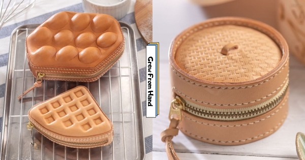 【海外】揹出門看到餓正常？　街頭小吃「鬆餅、雞蛋仔」變零錢包　「彷彿剛出爐」高還原度太療癒