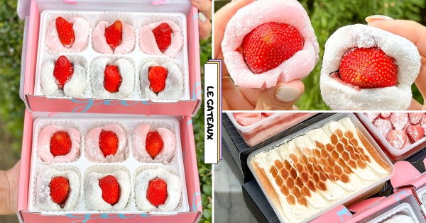 【全台】草莓名店要吃！　「草莓大福、草莓蛋糕寶盒」浪漫草莓甜品登場　加碼「蜂蜜蘋果寶盒」超療癒