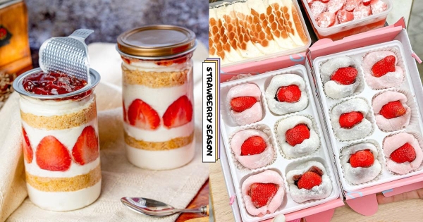 【全台】錯過就是一年！　草莓季收尾「限定草莓甜點」報到　「草莓大福、草莓易開罐」隨手也能補充幸福！