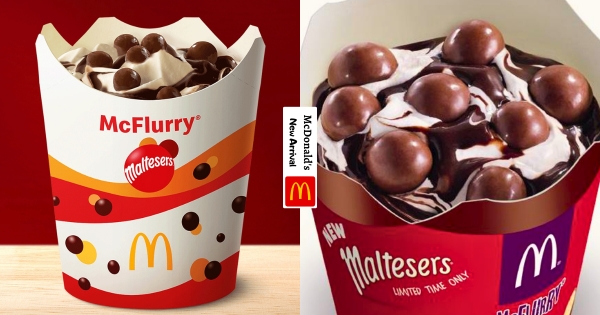 【海外】巧克力控嗨翻！　澳麥當勞新品「麥提莎冰炫風」登場　脆脆巧克力球「隔10年回歸」