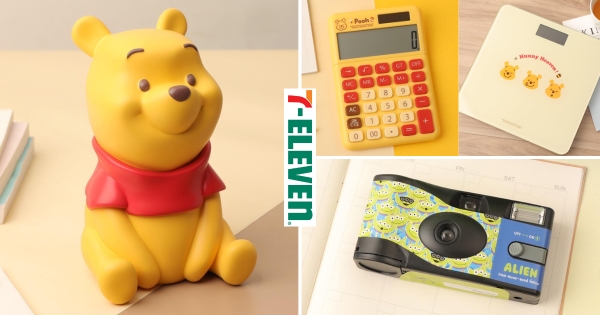 【全台】家中滿滿童話風！　7-11「迪士尼居家療物小物」登場　「小熊維尼存錢筒、體重計」可愛又實用快入手