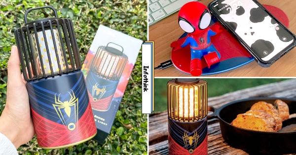 【全台】跟蜘蛛人一起去露營！　酷炫實用「蜘蛛人露營燈」必Buy　加碼經典配色充電公仔燈快入手！