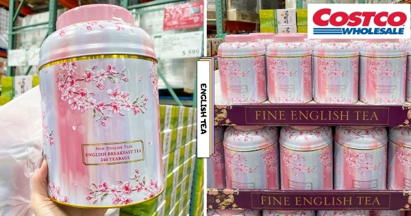 【全台】有新色了！　好市多必收「骨灰罈紅茶」櫻粉色療癒登場　溫柔典雅「浮雕櫻花」裝什麼都浪漫！