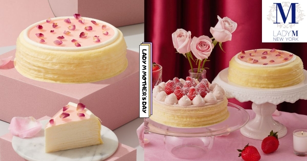 【全台】LADY M母親節獻禮！　全新「草莓生奶油千層」酸甜草莓味登場　粉絲敲碗「玫瑰千層蛋糕」夢幻回歸！