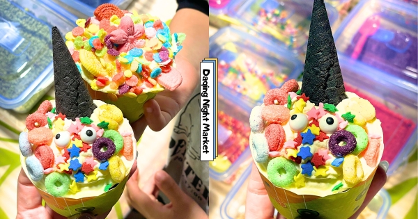 【台中】熱奶寶大升級！　超萌「怪獸奶寶」現身大慶夜市　繽紛小怪獸可愛又好吃♡