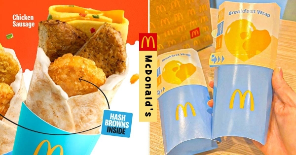 【海外】這個內餡太狠了！　大馬麥當勞早餐新品「口袋歐姆蛋捲」　超飽滿「招牌薯餅＋濃郁起司」大嗑一通！