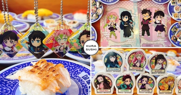 【全台】史上最多30款扭蛋！　藏壽司「鬼滅之刃聯名扭蛋」驚喜登場　炭治郎、戀柱吃壽司吊飾爆可愛！