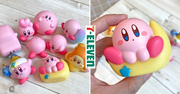 【全台】卡比來賣萌！　7-11推「星之卡比與好朋友們軟膠公仔」　9款公仔「無辜表情」太欠收藏