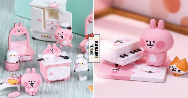 【全台】根本夢中的家！　「P助與粉紅兔兔的夢幻家具」第二彈公仔亮相　粉嫩家具居然連馬桶都可愛！