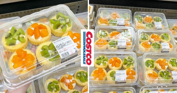 【全台】大塊芒果在上面！　好市多「綜合水果迷你乳酪蛋糕」一次2種口味　香甜水果+鮮奶油太順滑