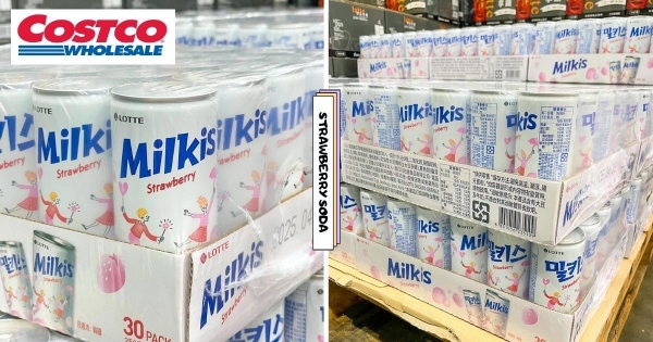 【全台】是草莓我喝爆！　好市多新上架「草莓優格碳酸飲」　一瓶「不到20元」冰起來喝爽爽！