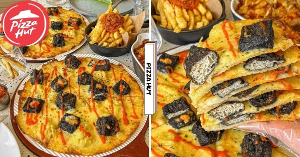 【海外】臭味相投！　必勝客新品「榴蓮臭豆腐披薩」限量上市　「香榴蓮+臭豆腐」搭配蒜蓉醬臭到無法無天！