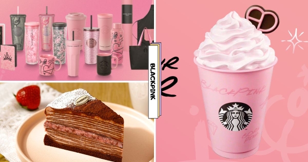 【全台】BLINK衝呀！　星巴克 X BLACKPINK「18款限定周邊」真的來了　還有「草莓巧克力風味星冰樂」要喝！