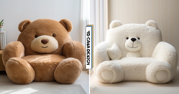 【海外】投入熊熊的懷抱中！　超可愛「熊熊抱抱沙發」療癒登場　躺裡面耍廢一整天也沒問題