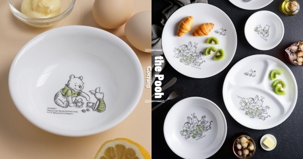 【全台】維尼陪你吃飯飯！　康寧餐具推超可愛「小熊維尼森林假期系列」　卡哇伊點心碗居然免費送♡