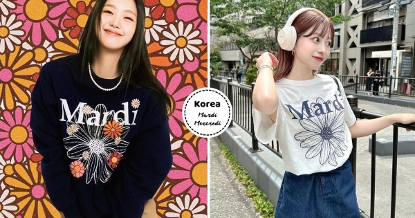 【全台】誰還沒買到！　金高銀同款正韓「MARDI MERCREDI小雛菊T」台灣可買了　一件就免運超百搭！