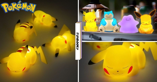 【全台】一個就免運！　韓國限定「皮卡丘小夜燈」療癒登場　4種可愛睡姿一次蒐集