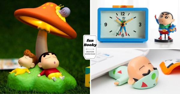 【全台】重現動感超人哇哈哈笑聲！　韓國文具「蠟筆小新動感超人鬧鐘」太促咪　還有可愛「蘑菇燈」必買！