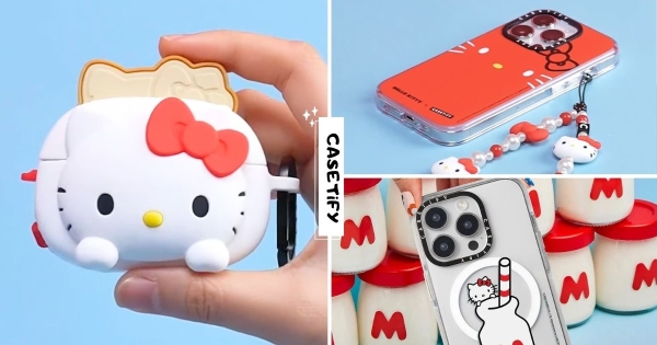 【全台】可愛教主化身烤土司機！　「Hello Kitty x CASETiFY」聯名驚喜回歸　Kitty手機掛鏈可愛吊飾太好敗