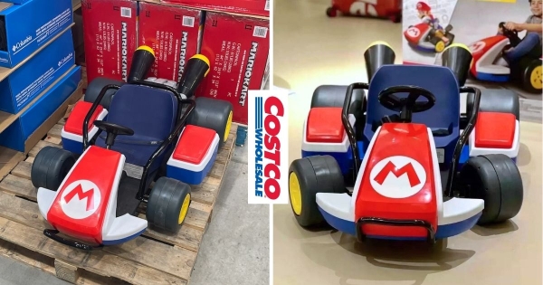 【海外】好市多開賣兒童界超跑！　賣場竟出現「真人版瑪利歐賽車」　讓小朋友也能飆速度