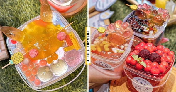 【高雄】透明皮卡丘也太萌！　夏季最可愛「粉紅貓掌冰粉」登場　粉粉嫩嫩估溜Ｑ軟豪想戳～