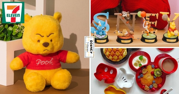 【全台】尼在氣什麼啦！　7-11全新迪士尼集點「氣PUPU維尼藍牙喇叭」登場　米奇餐盤、角色字母公仔未免太可愛