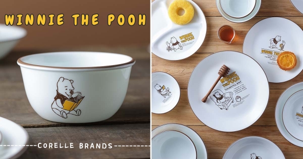 【全台】是心動呀！　康寧餐具攜手「小熊維尼」拼週年慶　質感滿分「維尼復刻餐盤組」超欠buy！