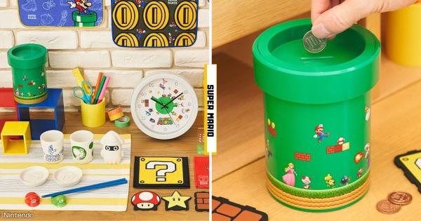 【日本】把錢錢存到水管裡！　《超級瑪利歐》一番賞登場每抽都有獎　「魷魷醬油壺」倒出圖案可愛爆♡