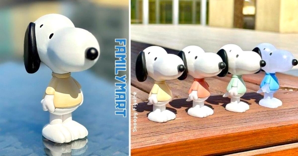 【全台】排排站直接可愛暈！　全家獨家推「史努比莫蘭迪公仔」　透明藍色隱藏版萌度爆表