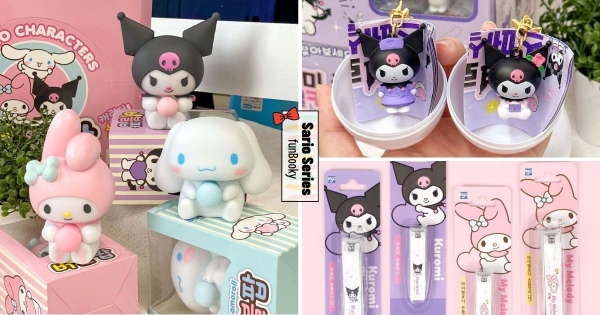 【全台】美樂蒂吹泡泡！　三麗鷗新登場「療癒按壓泡泡公仔」超犯規　酷洛米存錢筒「投了會發光」認真存錢！