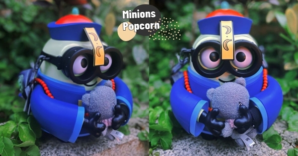 【海外】萬聖節跳啊跳！　環球影城超應景「小小兵殭屍爆米花桶」登場　貼香蕉符咒封印超Q