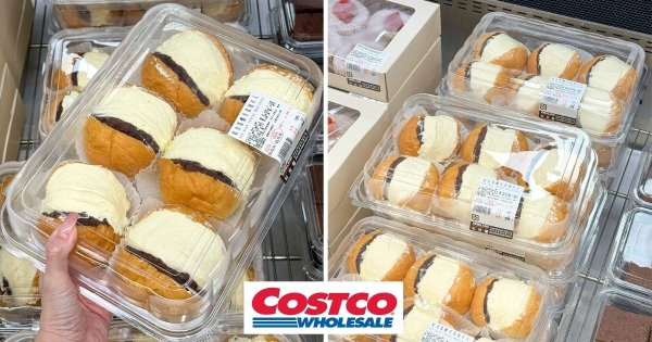 【全台】可以吃的寶貝球！　好市多「紅豆乳酪生乳包」乳酪餡炸出　一顆超便宜下午茶值得擁有