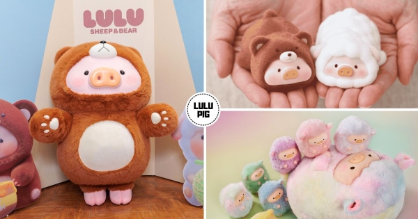 【台中】達達的豬蹄來了！　「罐頭豬LuLu」最終站快閃台中大遠百快閃　趴趴套組、彩虹豬羊可愛必收