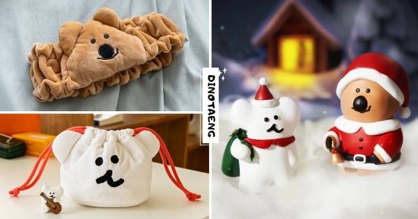 【全台】今年聖誕老人是Quokka袋鼠！　韓國文創Dinotaeng新品登場　限定聖誕公仔、BOBO熊小夜燈看了好療癒