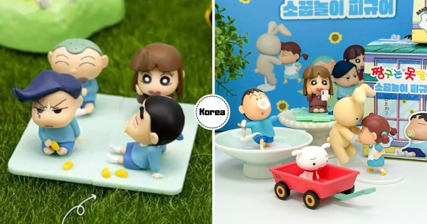 【全台】春日部防衛隊集合！　「蠟筆小新辦家家酒公仔盲盒」療癒登場　阿呆「流鼻涕造型」可愛到犯規♡