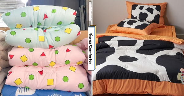 【全台】寒流的幫手！　超輕暖「蠟筆小新棉被」登場　乳牛花色做夢也幸福