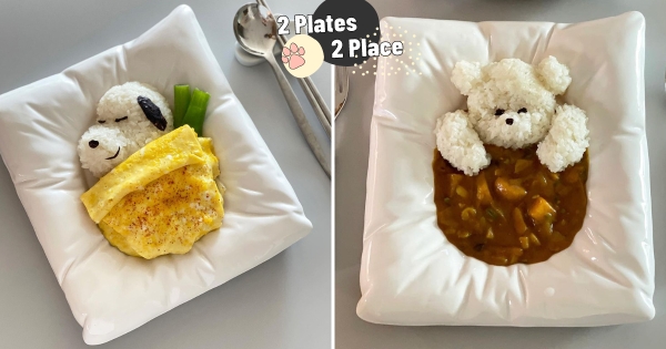 【海外】推出10秒就搶光！　韓國超萌「枕頭瓷碟」IG爆紅　食物「躺上去萌睡」藝術到捨不得吃