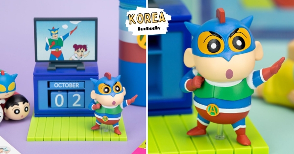 【全台】小新陪你迎2024！　「蠟筆小新公仔萬年曆」登場　重現動感小新「客廳場景」萌翻